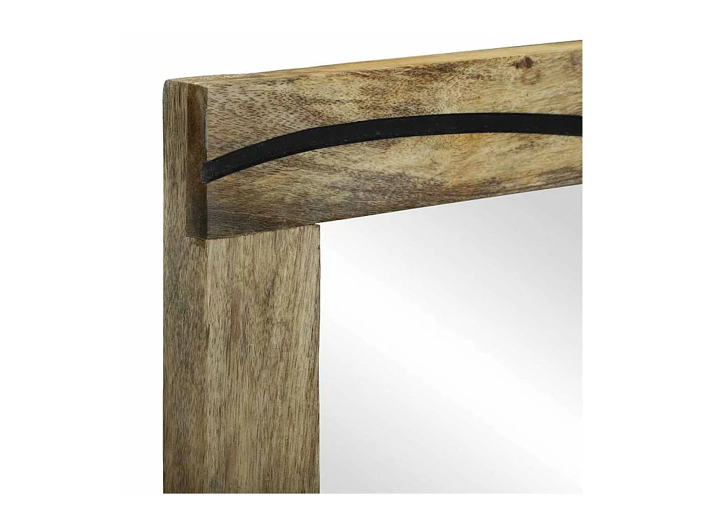 Badkamerspiegel met spiegel Bruin 50 x 2,5 x 70 cm