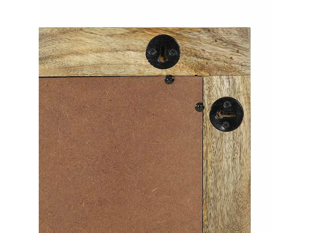 Badkamerspiegel met spiegel Bruin 50 x 2,5 x 70 cm