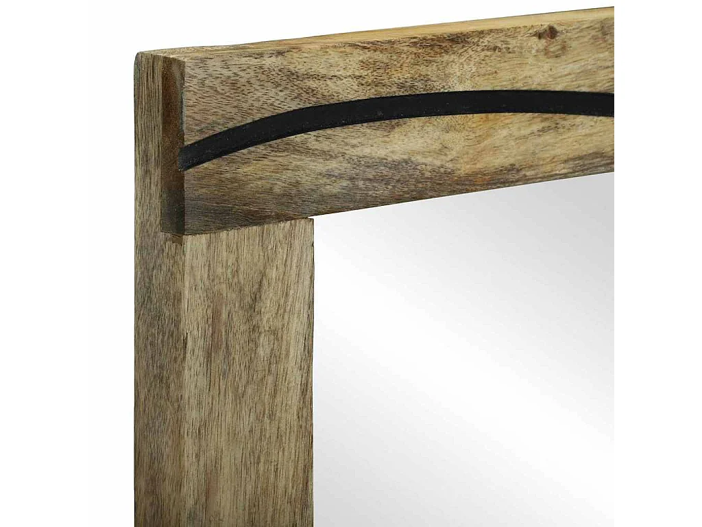 Miroir de salle de bain avec miroir Marron 50 x 2,5 x 70 cm