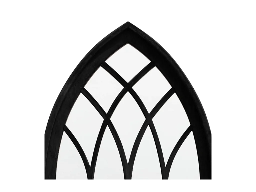 Zwarte spiegel 70x30 cm IJzer voor binnengebruik