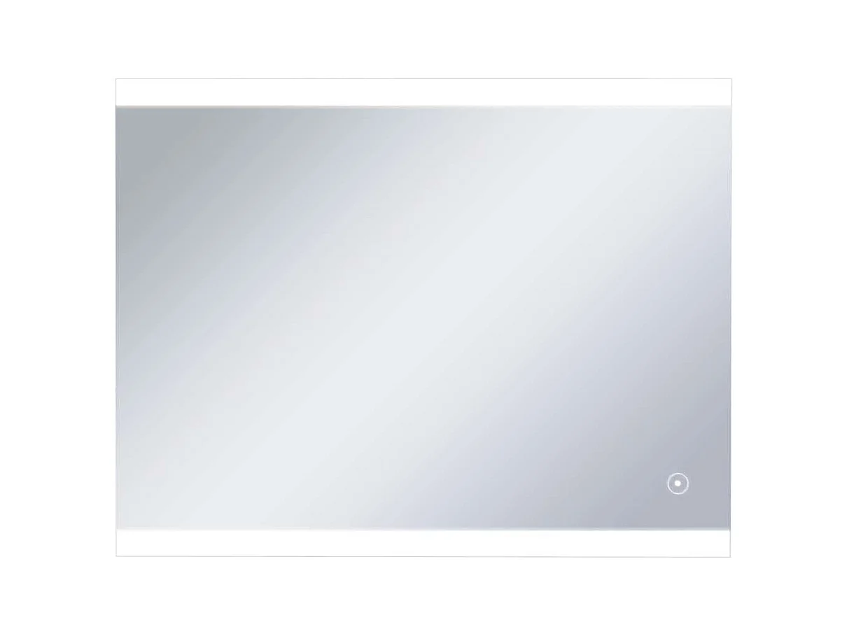 Badkamer LED wandspiegel met aanraaksensor 80x60 cm