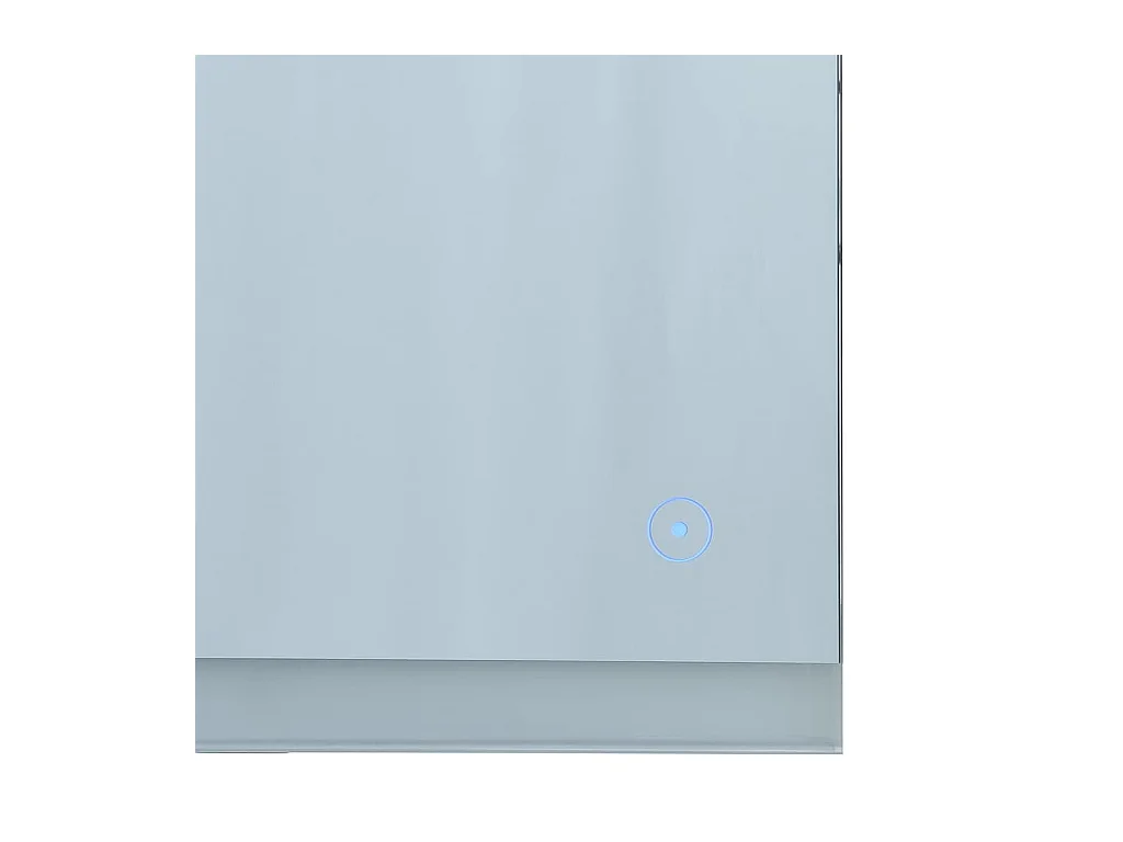 Badkamer LED wandspiegel met aanraaksensor 80x60 cm