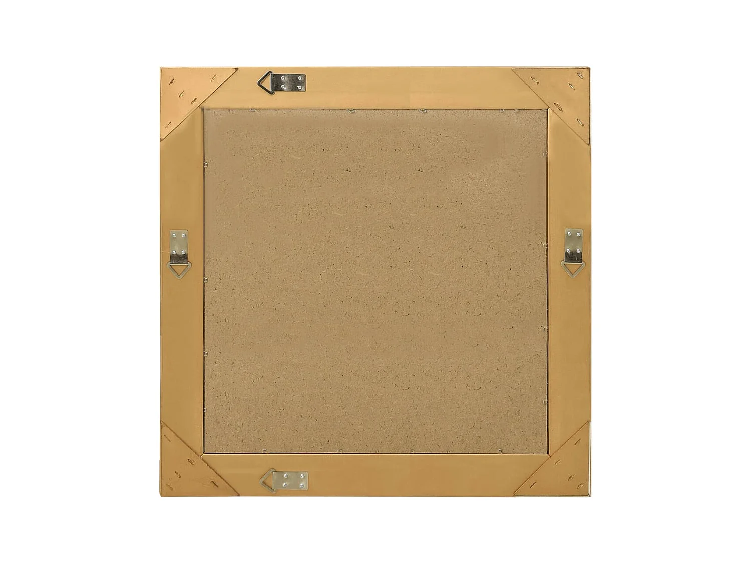 Miroir mural style baroque 60x60 cm Doré