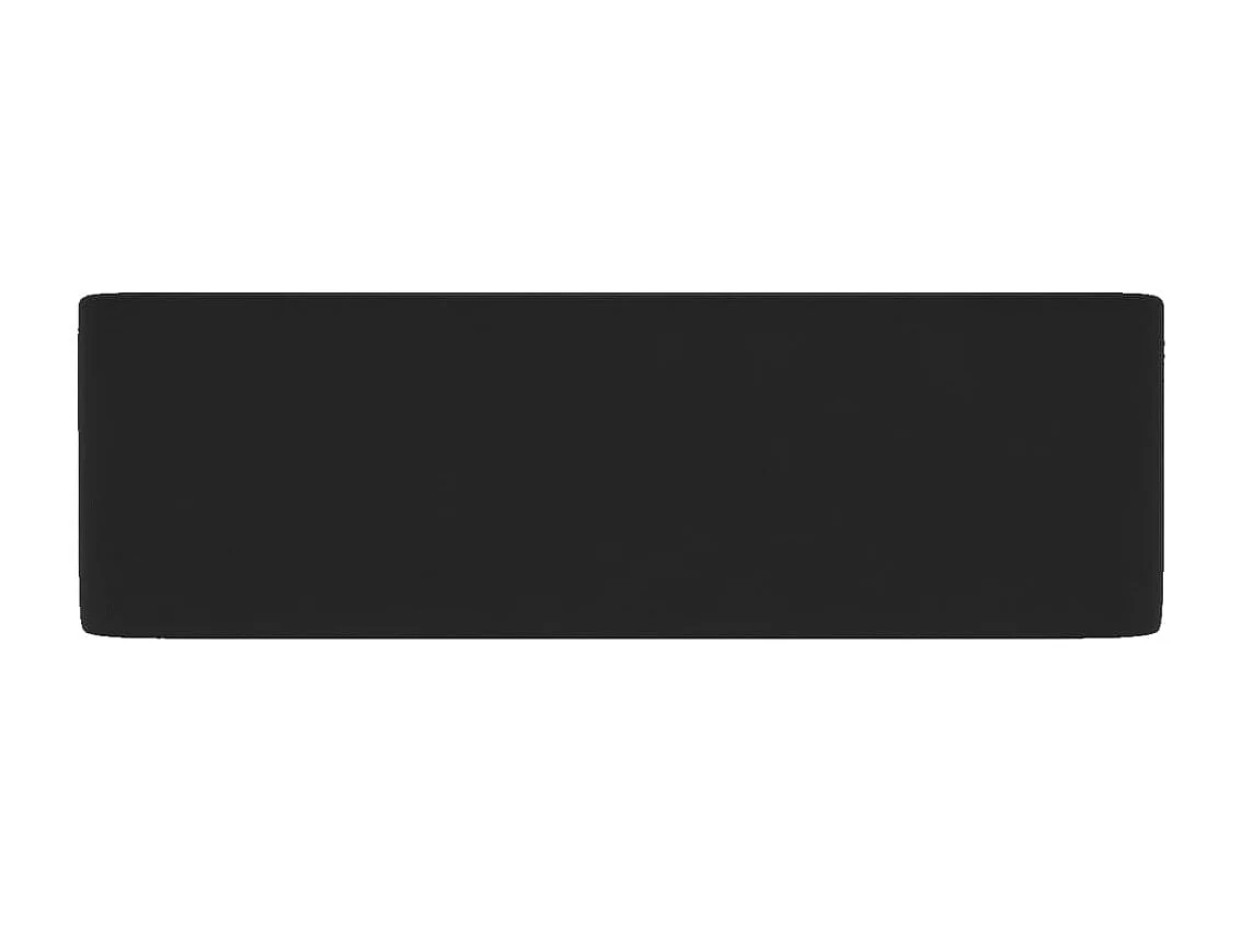 Lavabo de lujo Negro mate 41x30x12 cm Cerámica