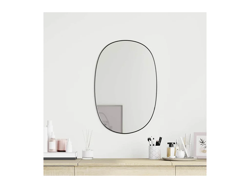 Miroir mural Noir 60x40 cm