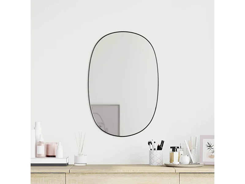 Miroir mural Noir 60x40 cm