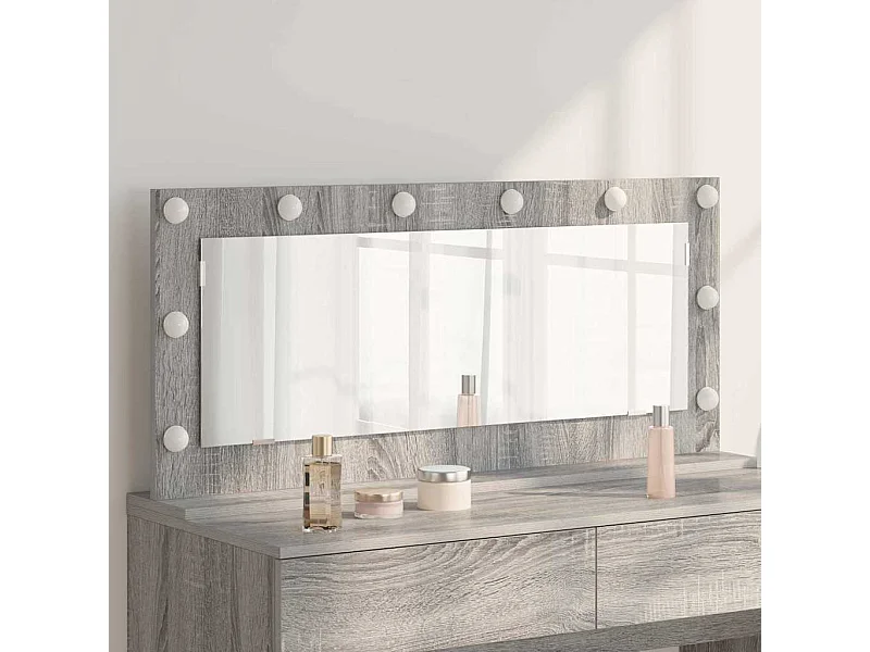 Kaptafelspiegel met spiegel Sonoma Grey 100 x 45 x 18 cm