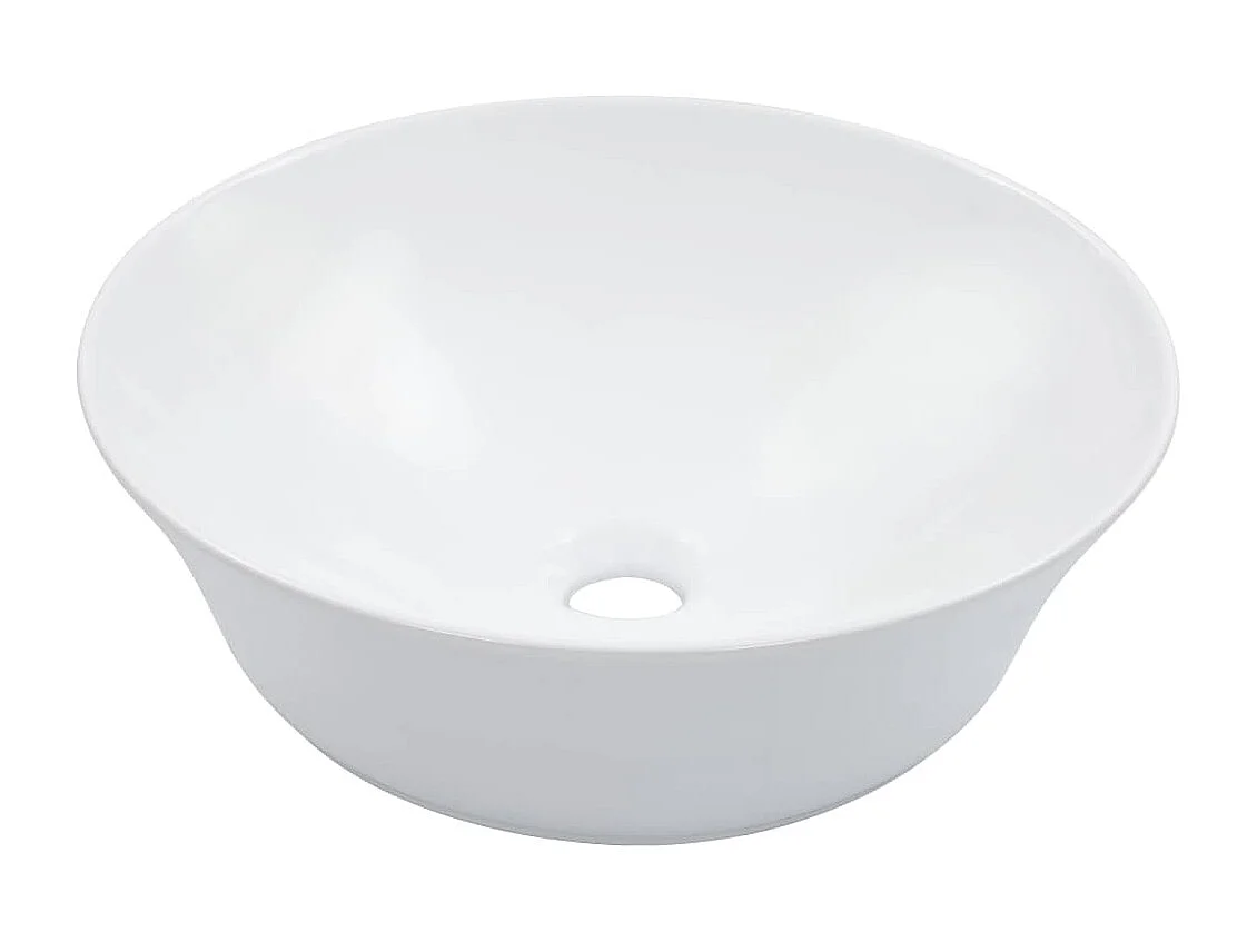 Lavabo 41x12,5 cm Cerámica Blanca