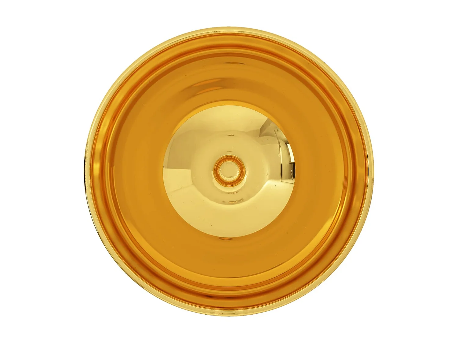 Lavabo 32,5 x 14 cm Cerámica Oro