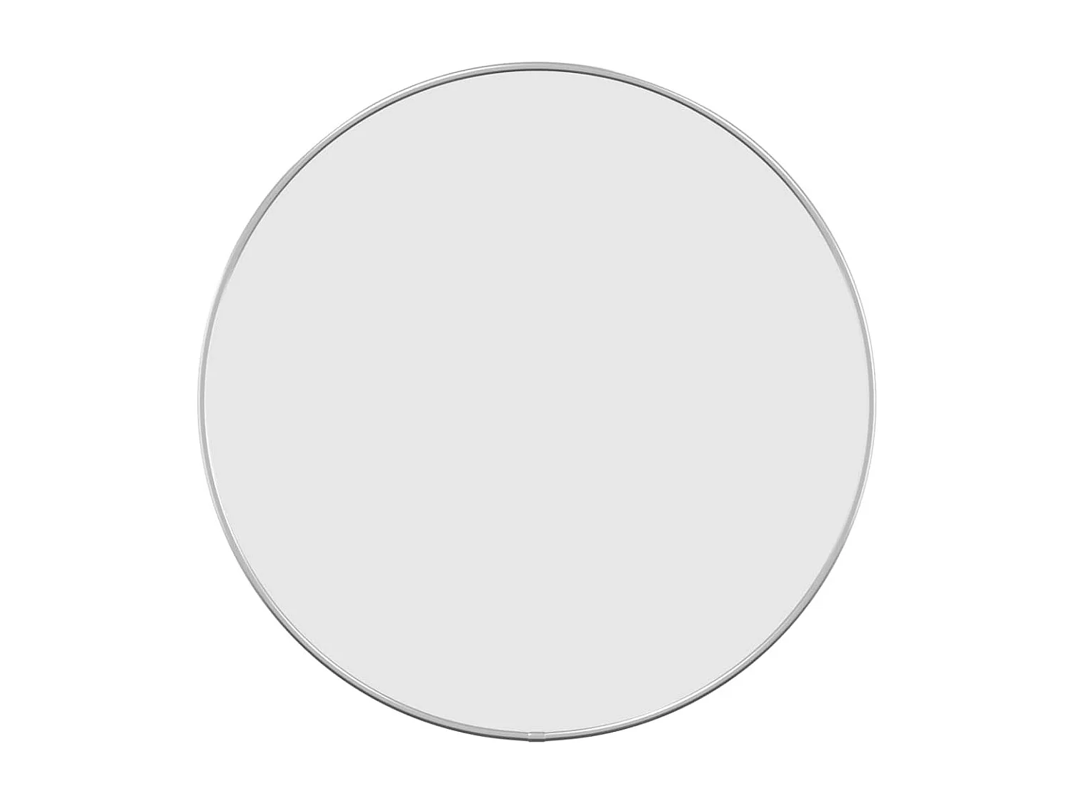 Specchio da parete argentato Ø 50 cm Rotondo