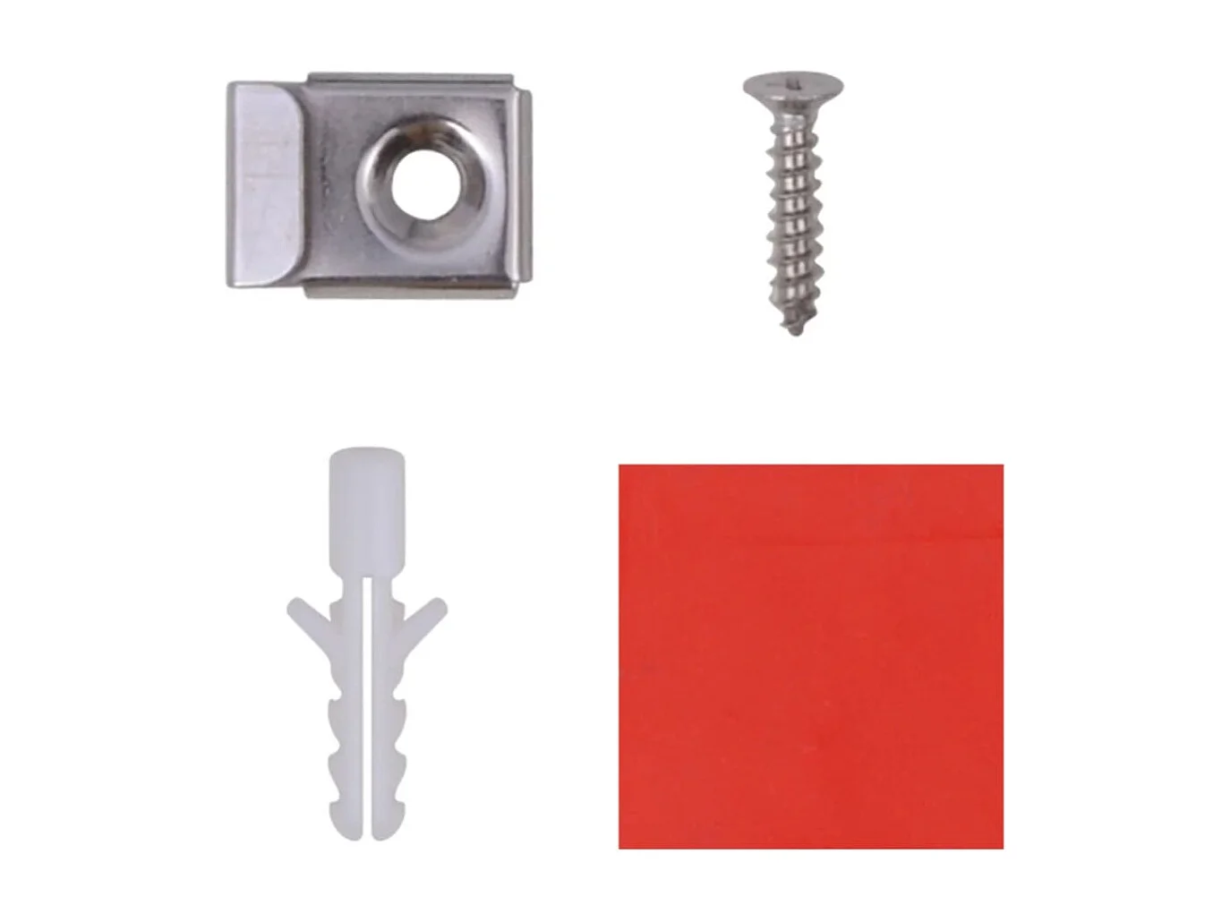 Azulejos de espejo sin marco 8 piezas 20,5 cm