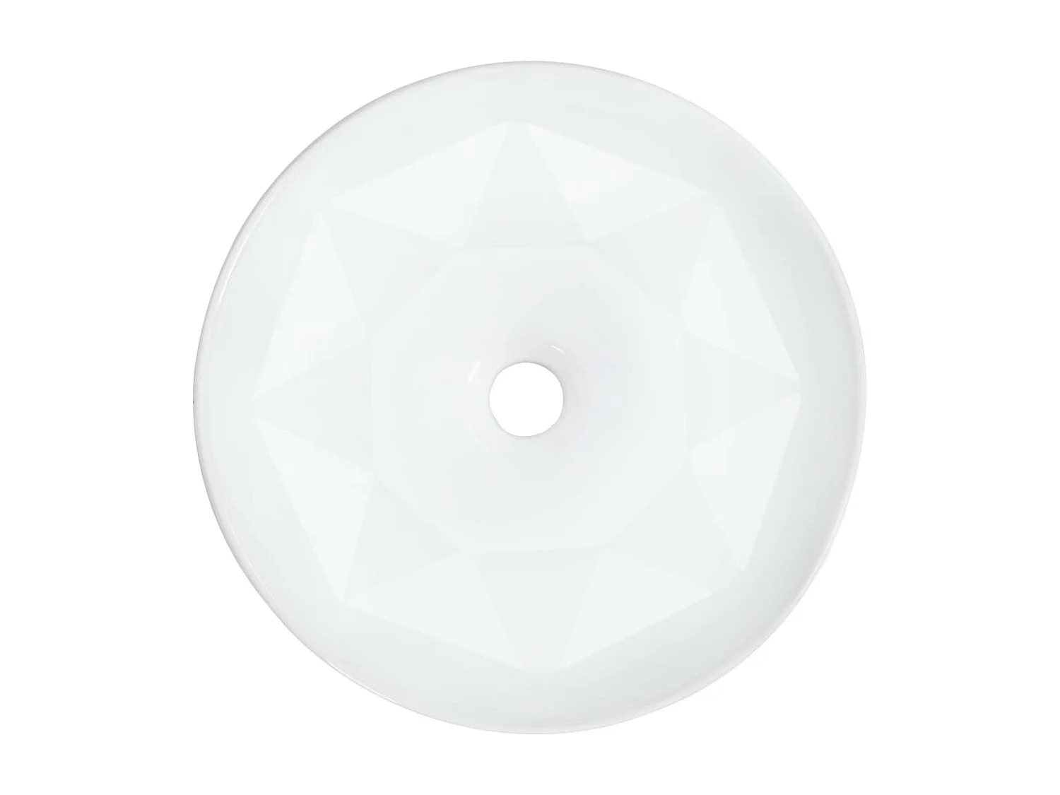 Lavabo 36x14 cm Cerámica Blanca