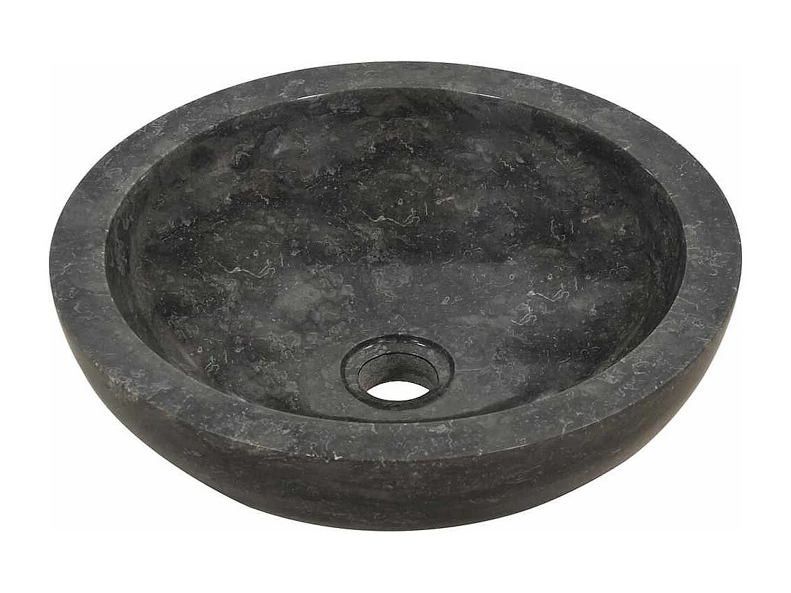 Lavabo 40x12 cm Mármol Negro