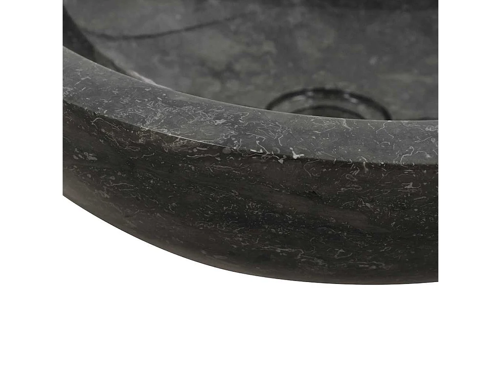 Lavabo 40x12 cm Mármol Negro