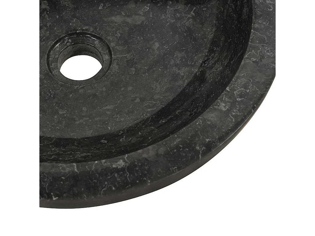 Lavabo 40x12 cm Mármol Negro