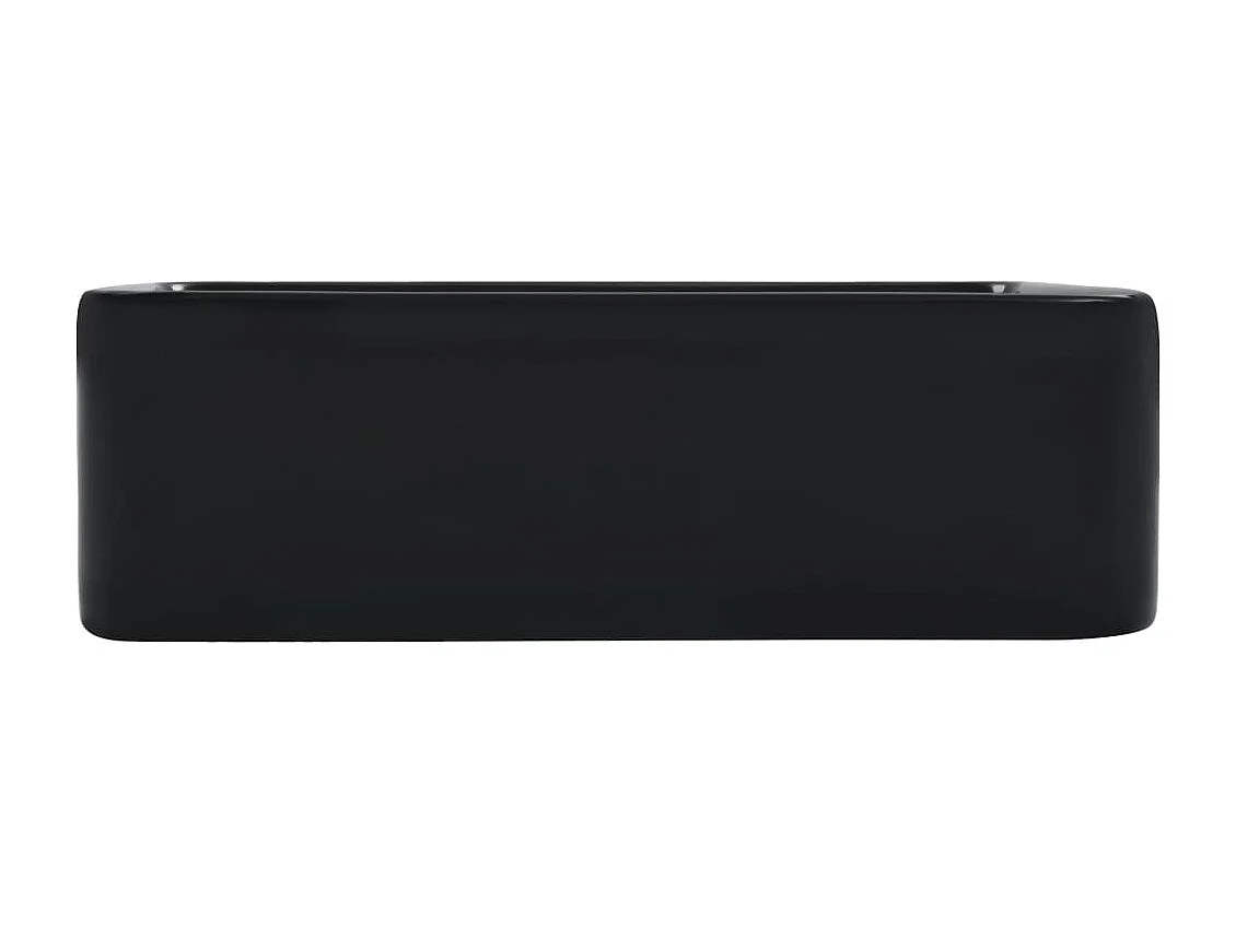 Lavabo 40x30x13 cm Cerámica Negra