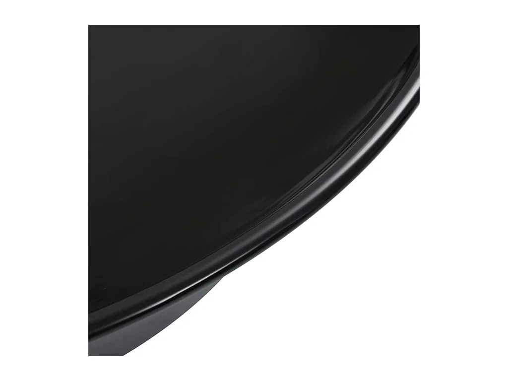 Lavabo 41x12,5 cm Céramique Noir