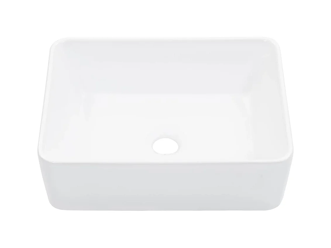 Lavabo 40x30x13 cm Cerámica Blanca