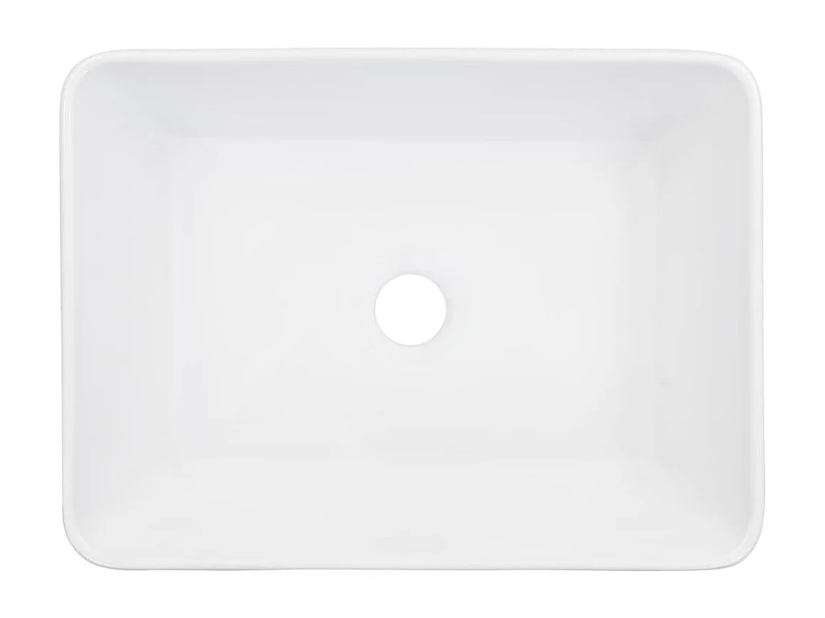 Lavabo 40x30x13 cm Cerámica Blanca