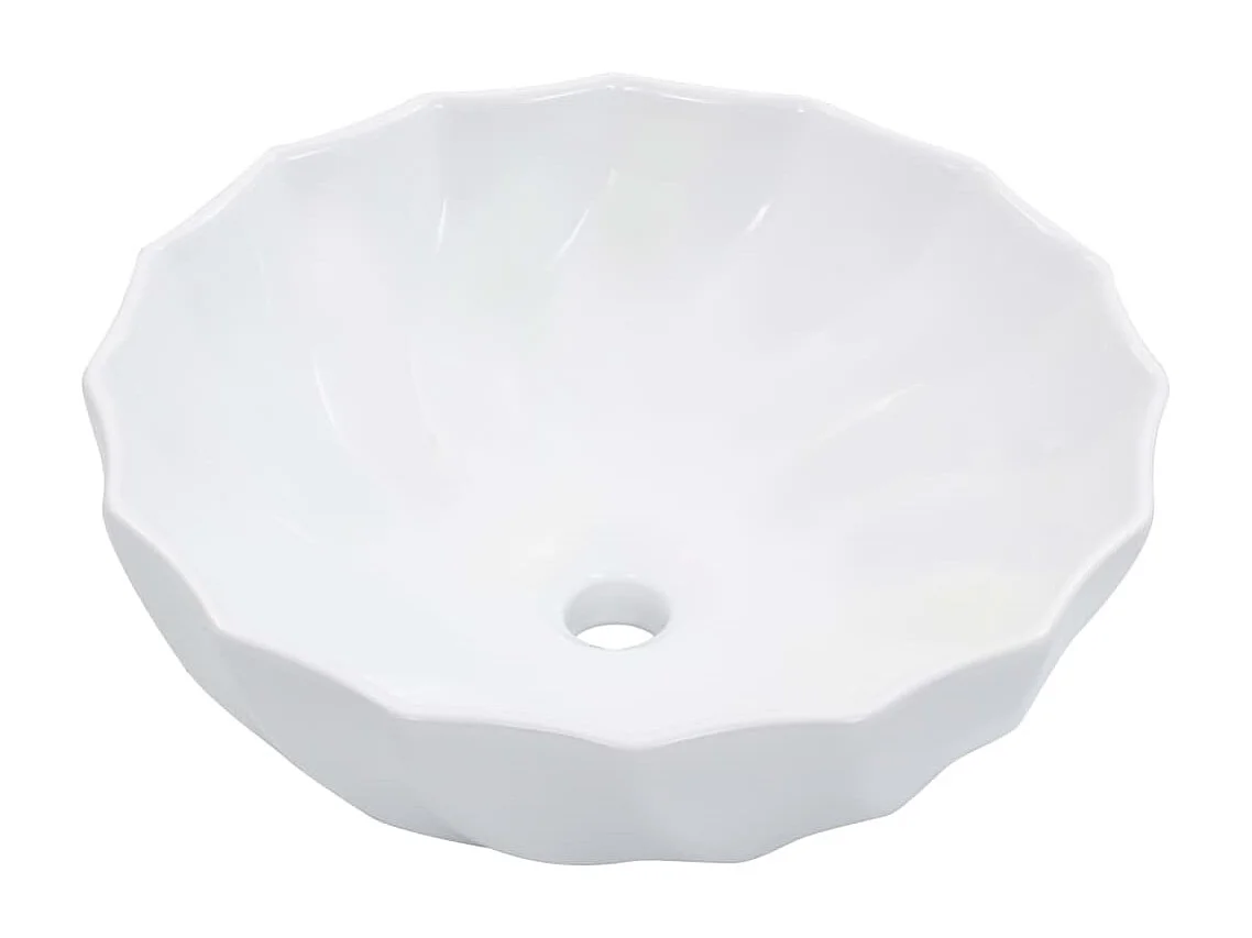 Lavabo 46x17 cm Ceramica Bianca