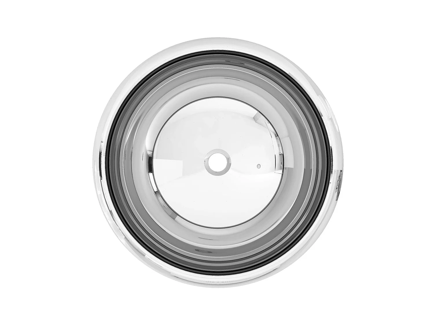 Lavabo 40x15 cm Cerámica Plata