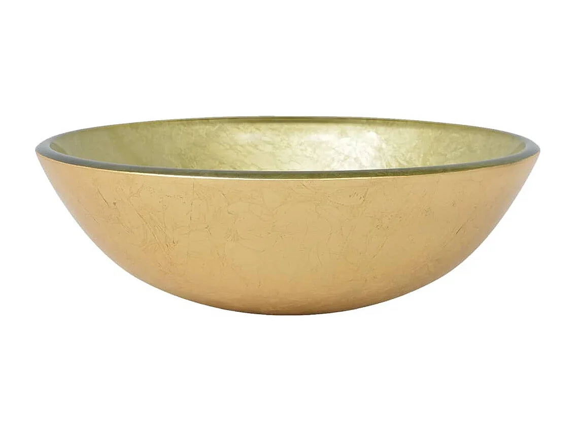 Lavabo de baño con grifo y desagüe pulsador Cristal templado