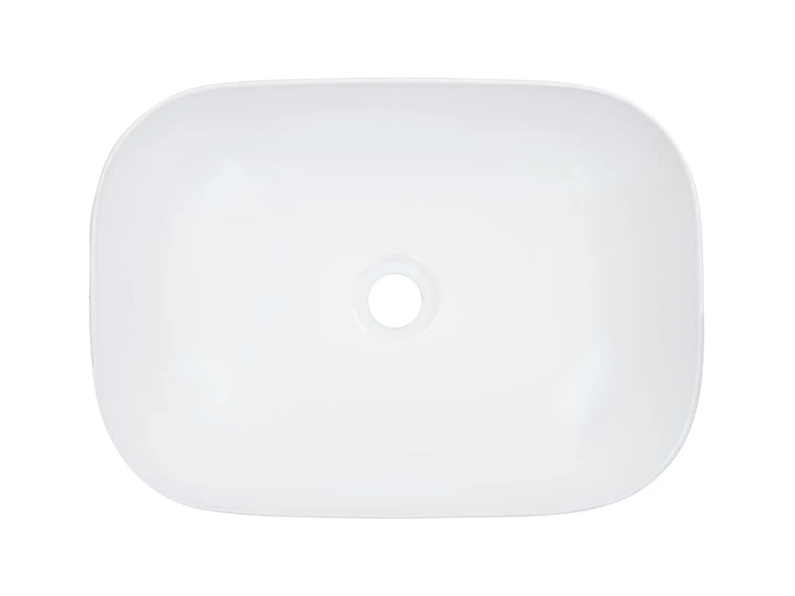 Wastafel 45,5x32x13 cm Wit Keramiek