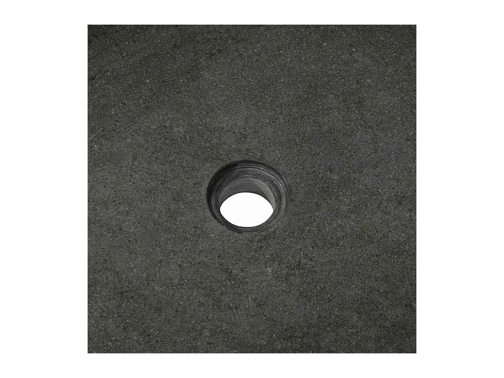 Lavabo gris (55-65) x (40-50) x 6 cm Piedra de río