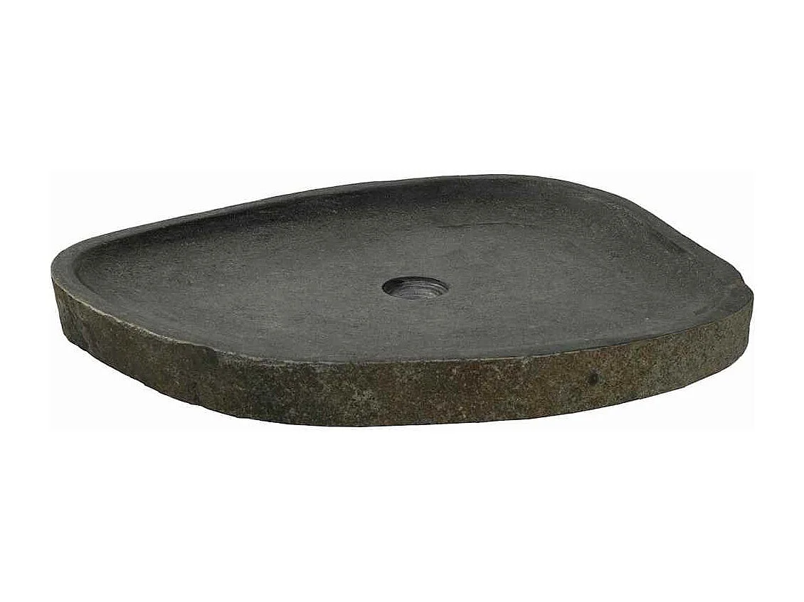 Bassin Gris (55-65) x (40-50) x 6 cm Pierre de Rivière