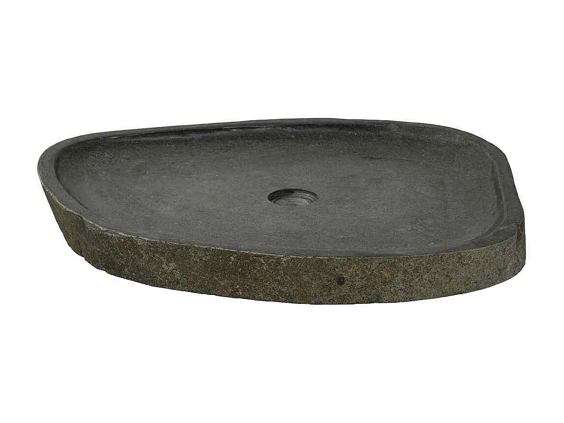 Bassin Gris (55-65) x (40-50) x 6 cm Pierre de Rivière