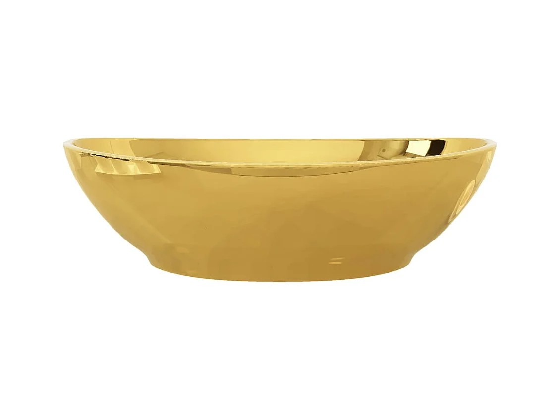 Lavabo 40 x 33 x 13,5 cm Cerámica Oro