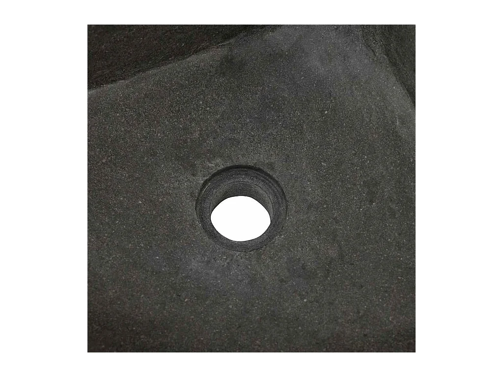 Bassin d'angle suspendu au mur Gris (30-37) x (30-37) x 12 cm