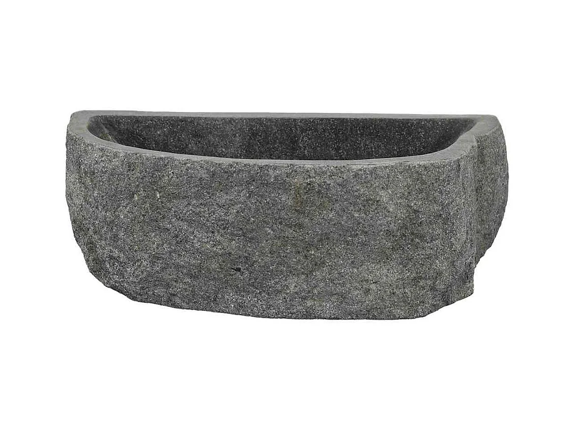 Grijze hangbak (38-45) x (30-35) x 15 cm