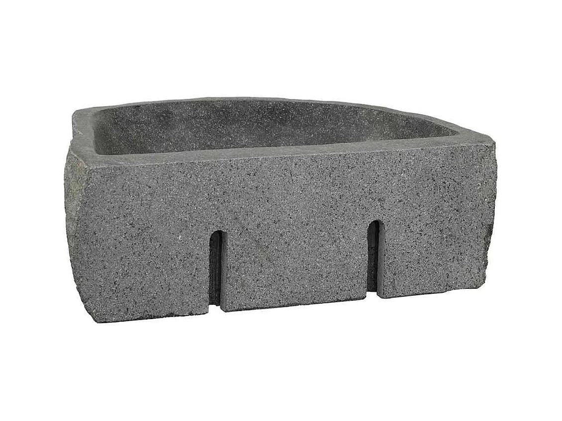 Grijze hangbak (38-45) x (30-35) x 15 cm