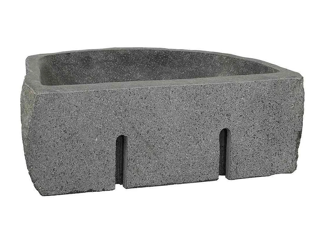 Lavabo sospeso grigio (38-45) x (30-35) x 15 cm