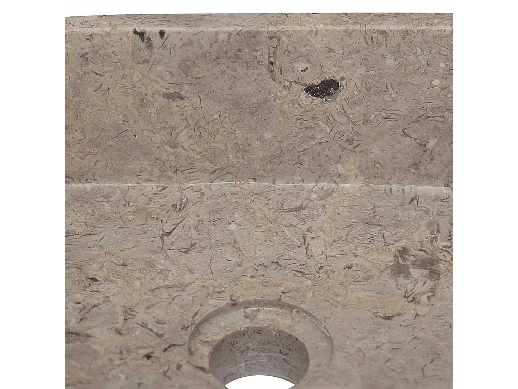 Lavabo Gris 30x30x13 cm Marbre