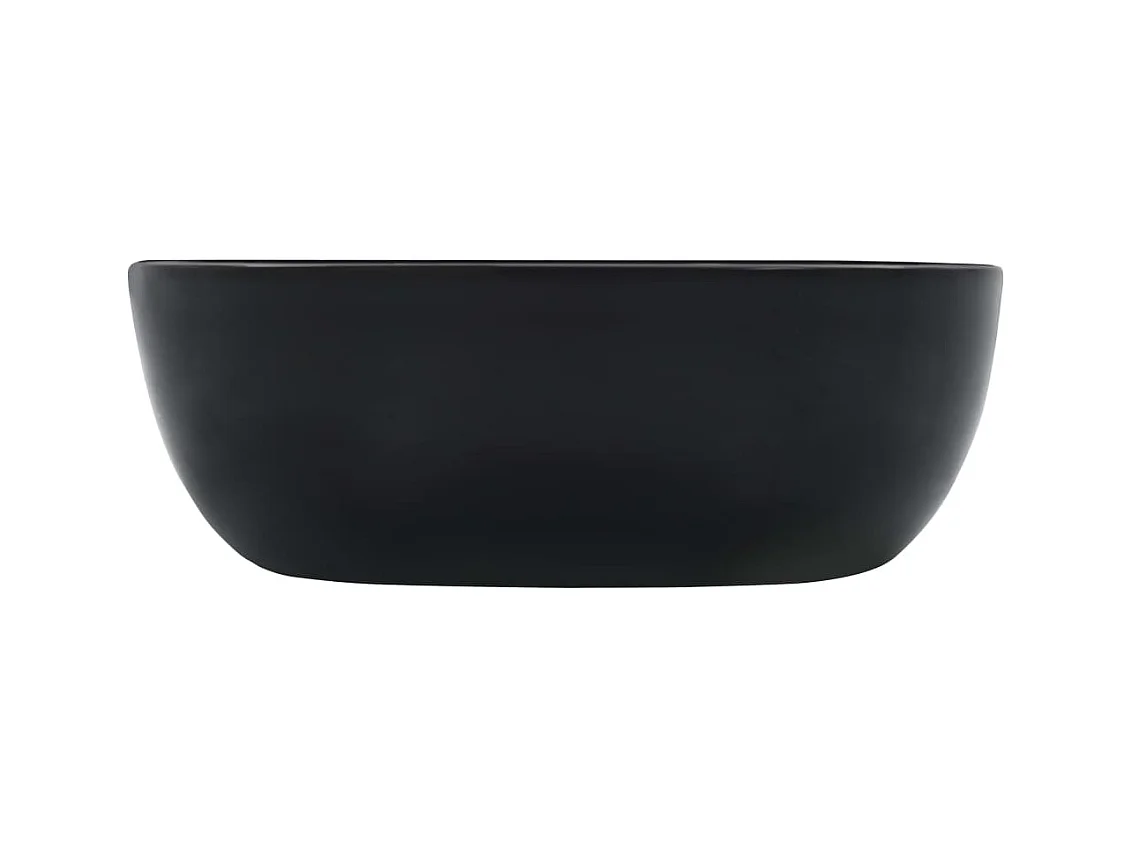 Lavabo 42,5x42,5x14,5 cm Céramique Noir