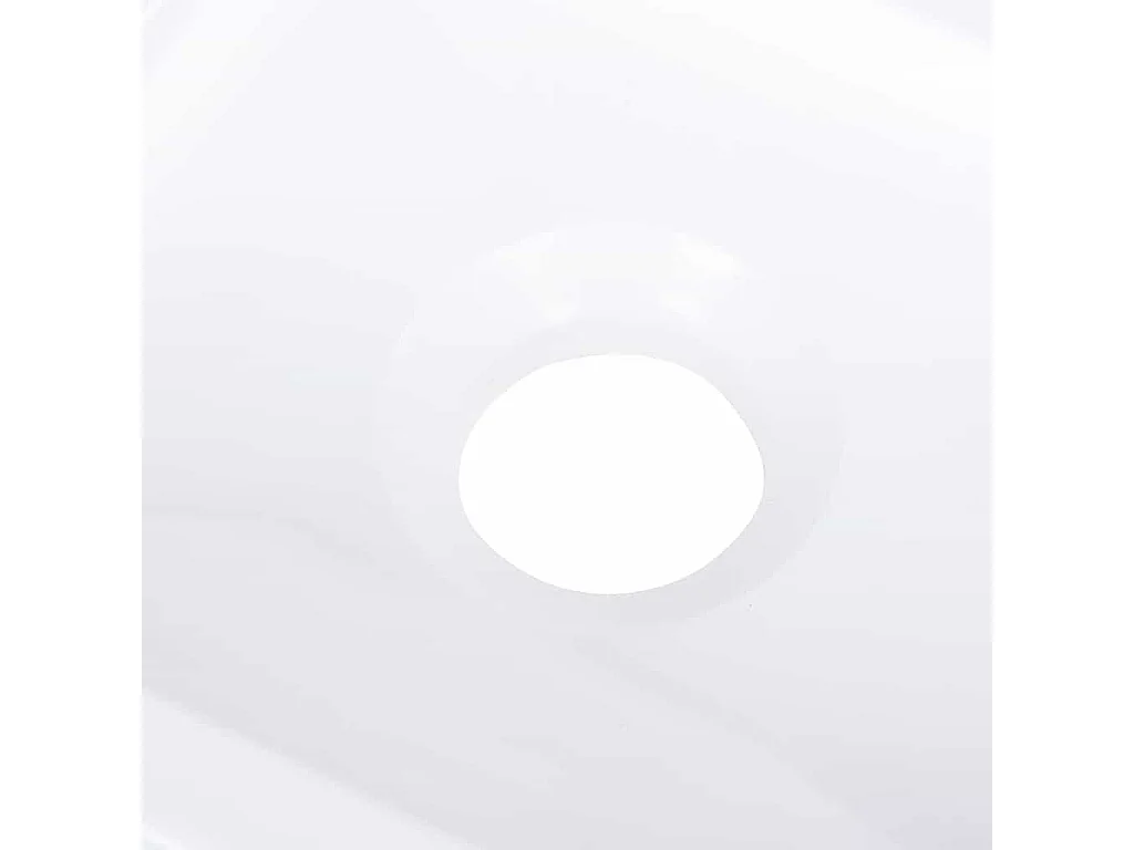 Lavabo 400x220x90 mm SMC Blanc