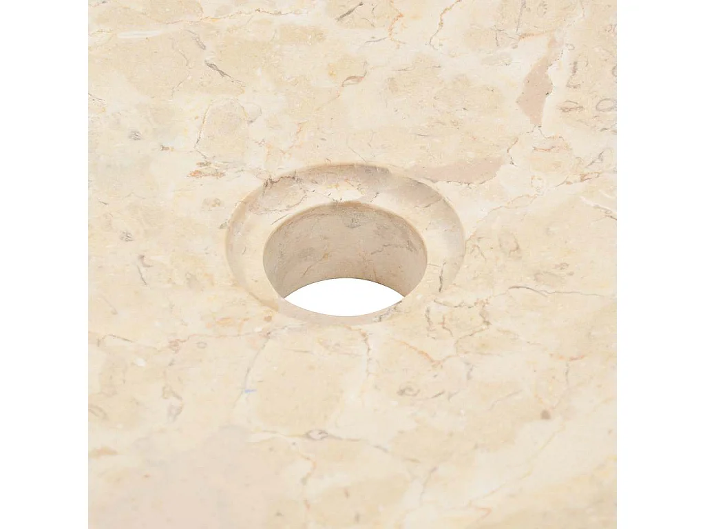 Lavabo 40 x 12 cm Mármol Crema