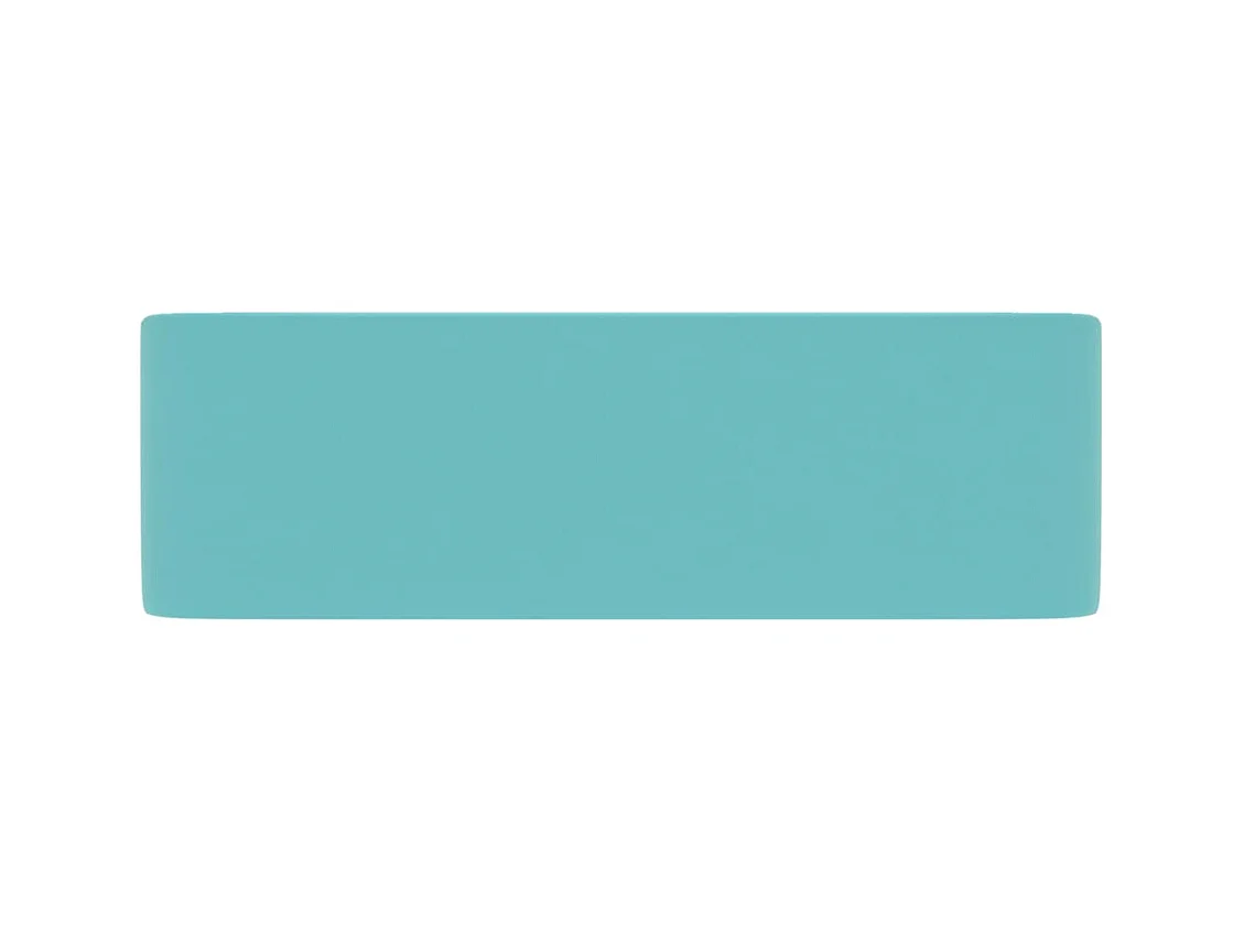 Luxe Wastafel Lichtgroen Mat 41x30x12 cm Keramiek