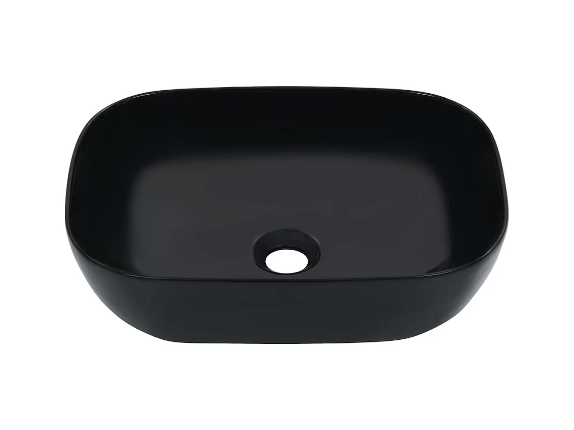 Lavabo 45,5x32x13 cm Ceramica Nera