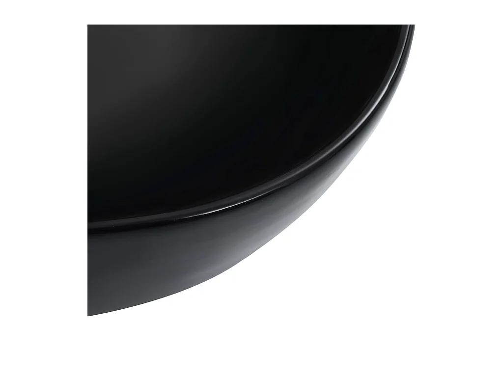 Lavabo 45,5x32x13 cm Ceramica Nera