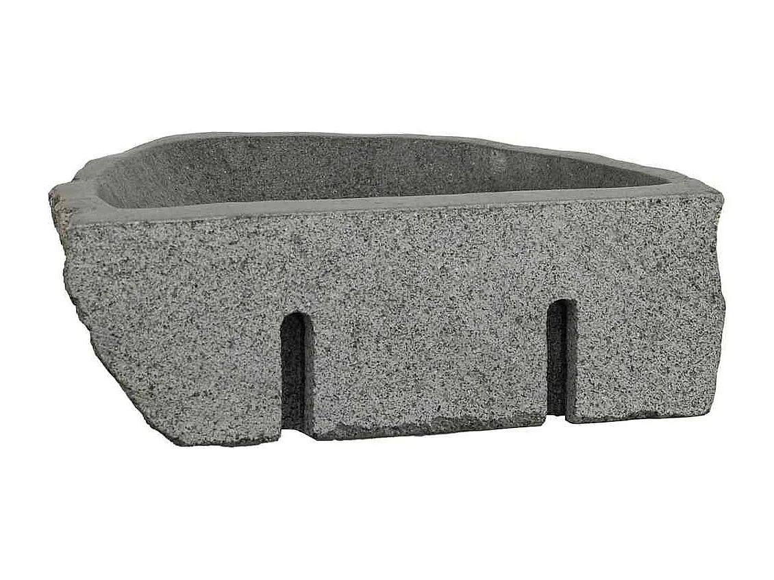 Lavabo sospeso grigio (30-37) x (25-30) x 12 cm