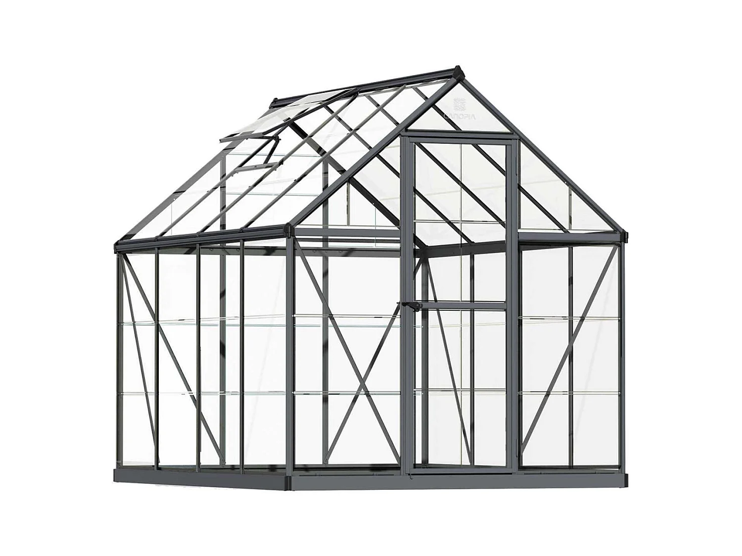 Tuinkas Harmony Grey 247 x 185 x 208 cm - Palram Canopia