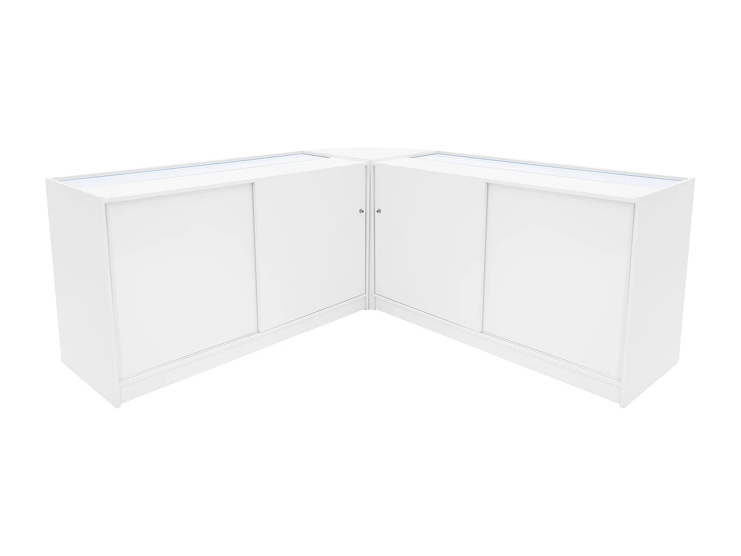 Zestaw oświetlenia sklepowego Selene LED CM60 i 2 x C1500 – biały