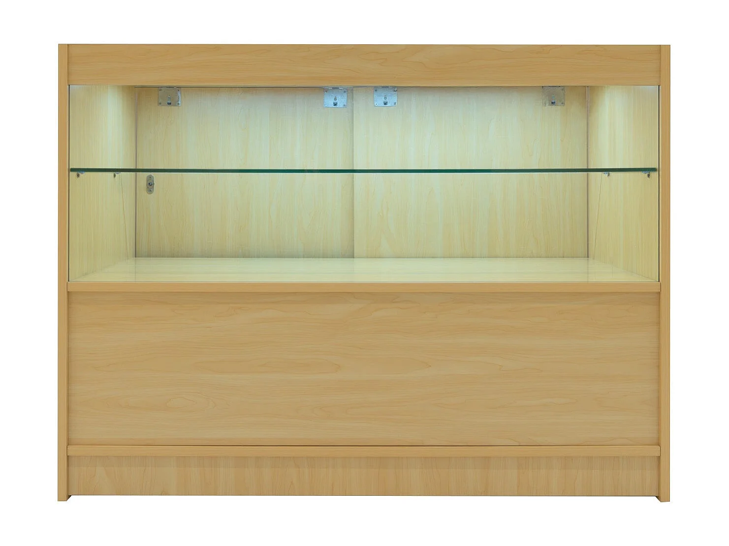 Selene LED Verkaufstheken-Set CM60 + C1200 (2 Stück) – Ahorn