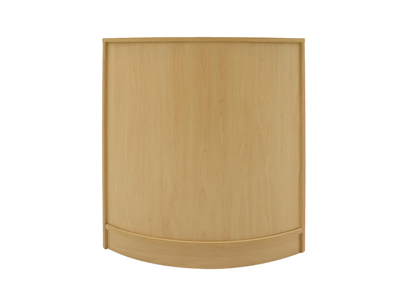 Comptoir de Ventes Verouillables en MDF Érable à LED Ensemble Selene C1200 CM60