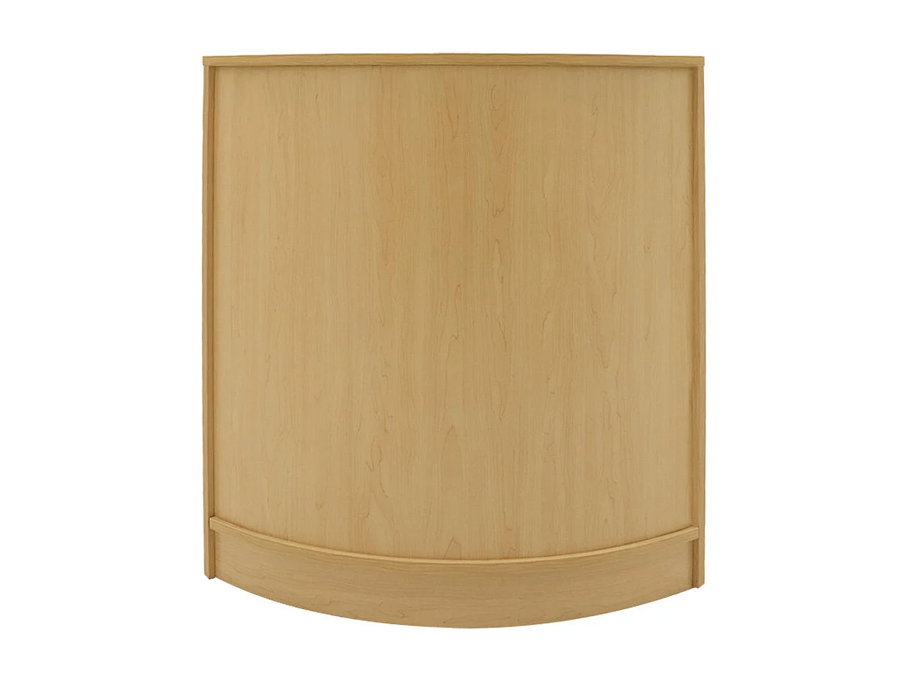 Comptoir de Ventes Verouillables en MDF Érable à LED Ensemble Selene C1500 CM60