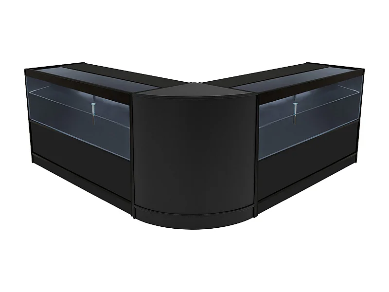 Zestaw oświetlenia sklepowego Selene LED CM60 i 2 x C1500 – czarny