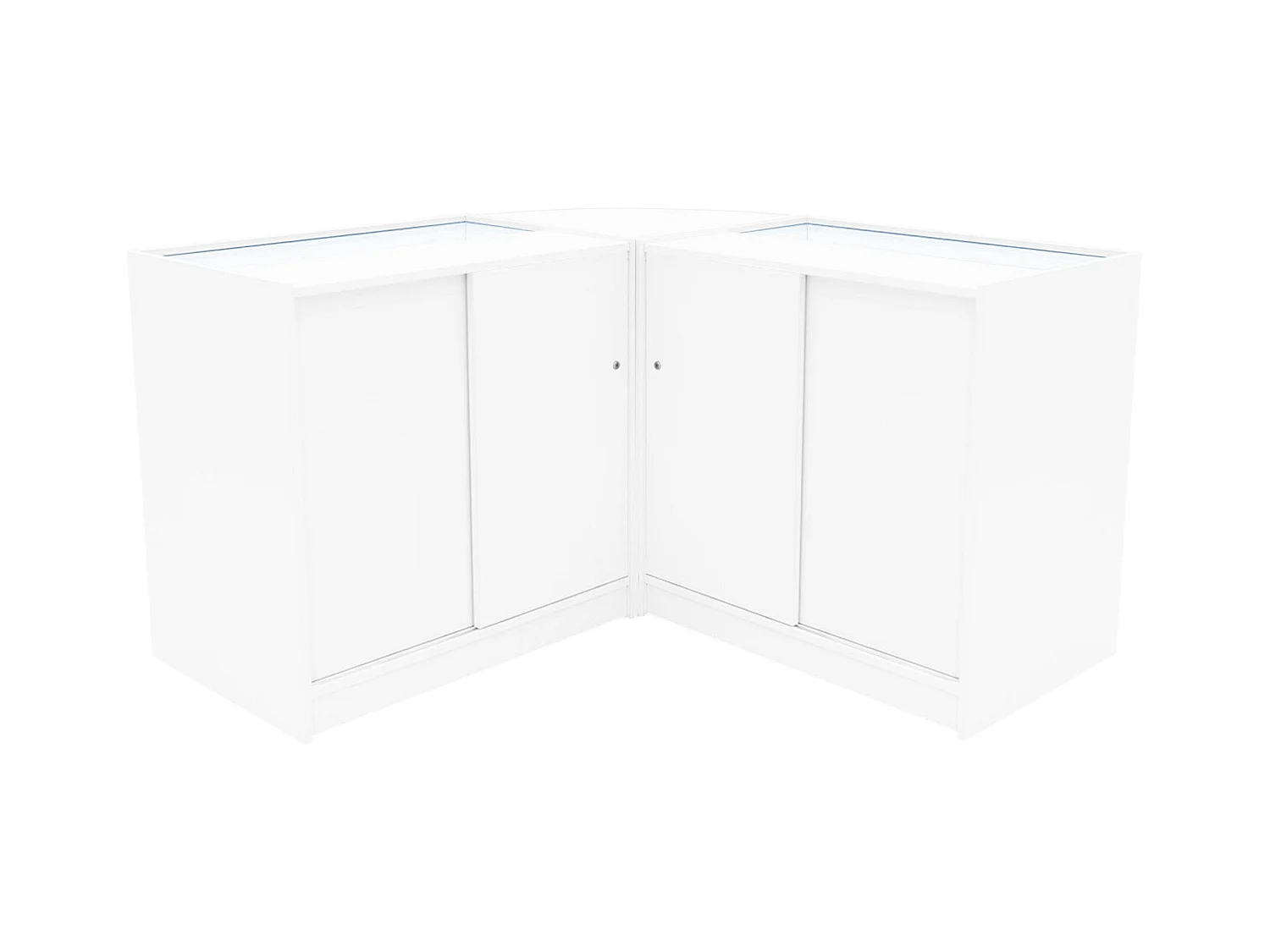 Zestaw oświetlenia sklepowego Selene LED CM60 i 2 x C900 – biały